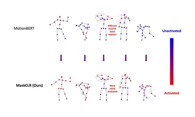 MaskCLR: Attention-Guided Contrastive Learning for Robust Action Representation Learning featured image